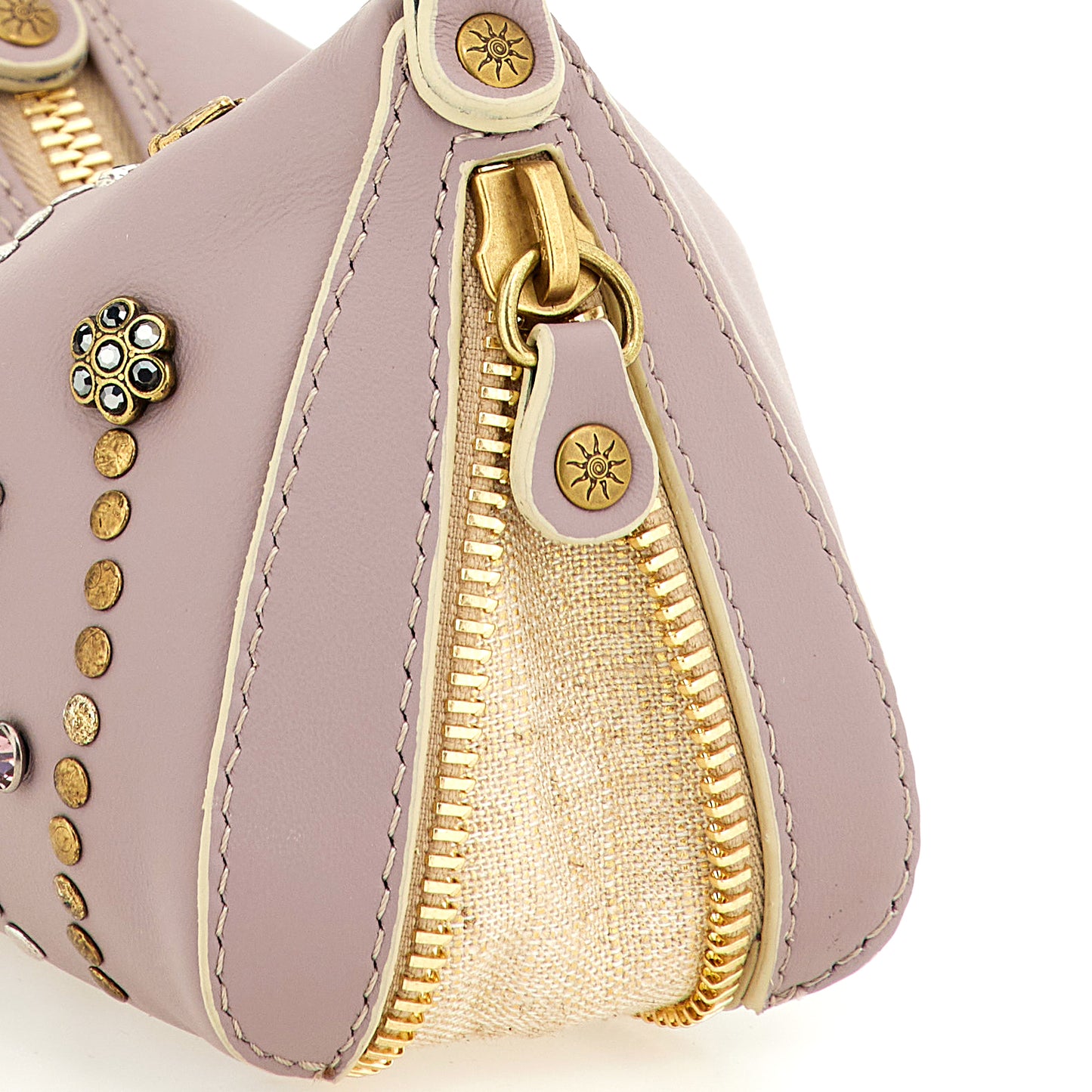 GABS PEPITA VITELLO BORCHIE STRASS