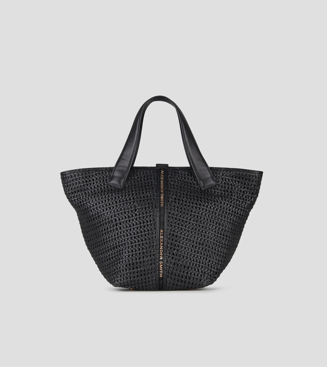 ALEXANDER SMITH LAUREN PELLE INTRECCIATA M Borsa a mano e tracolla