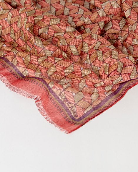 SURKANA Foulard stampato rettangolare   36MOVI221-227
