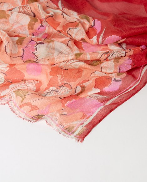 SURKANA Foulard stampato rettangolare   36MOVI221-227