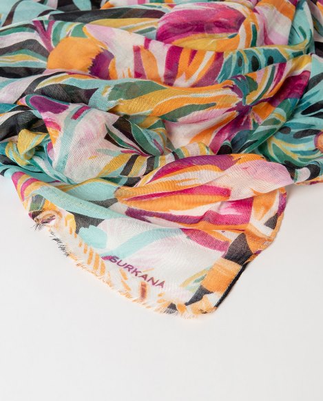SURKANA Foulard stampato rettangolare   36MOVI221-227